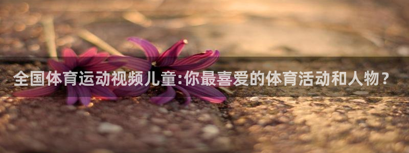 so米nba直播视频在线直播：全国体育运动视频儿童:你最喜爱的体育活动和人物？