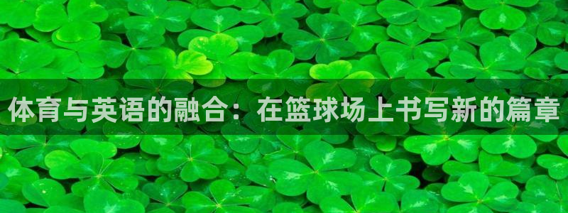 so米体育app官方下载：体育与英语的融合：在篮球场上书写新的篇章